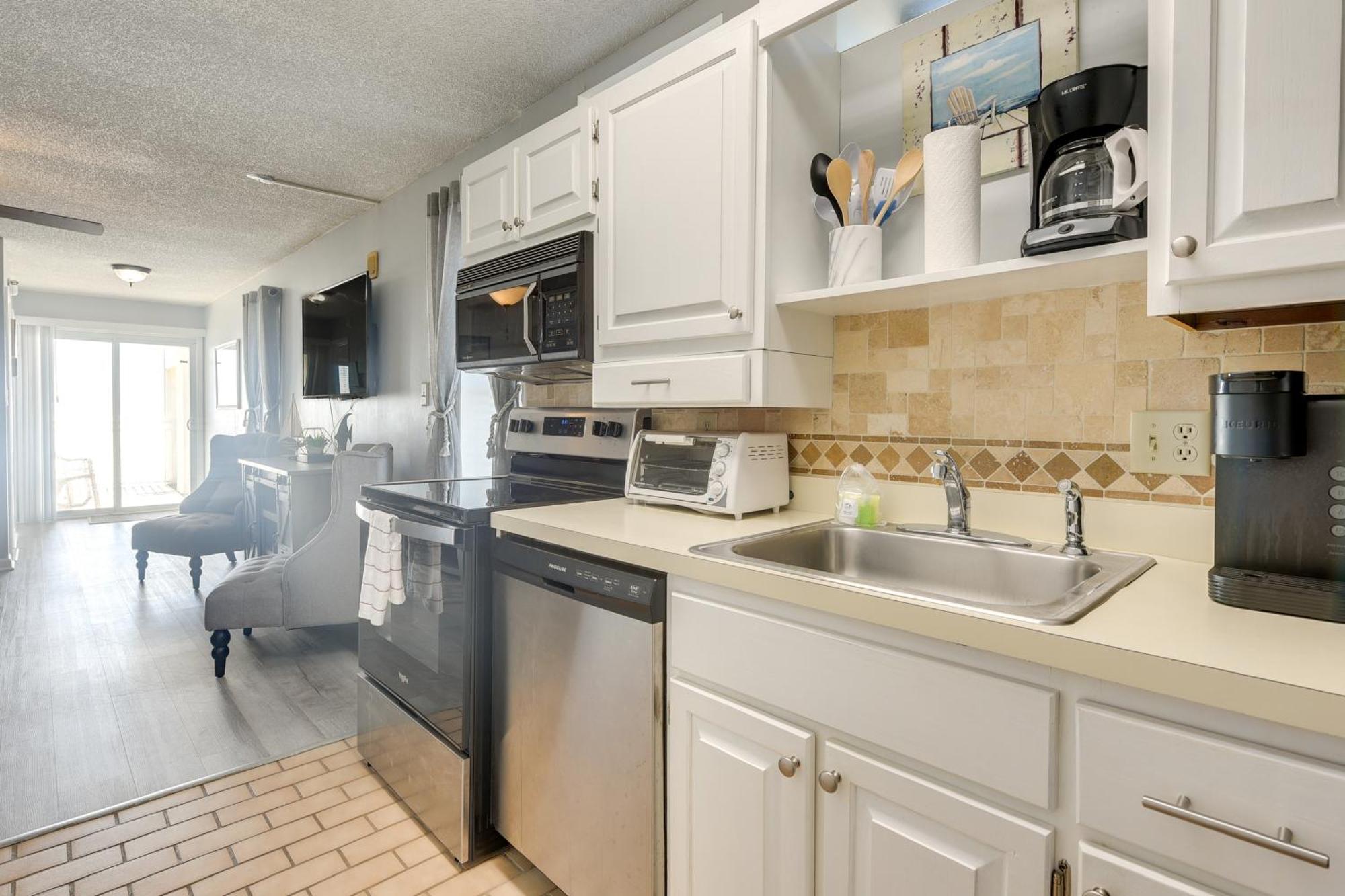 Oceanfront North Myrtle Beach Condo With Indoor Pool Exterior foto